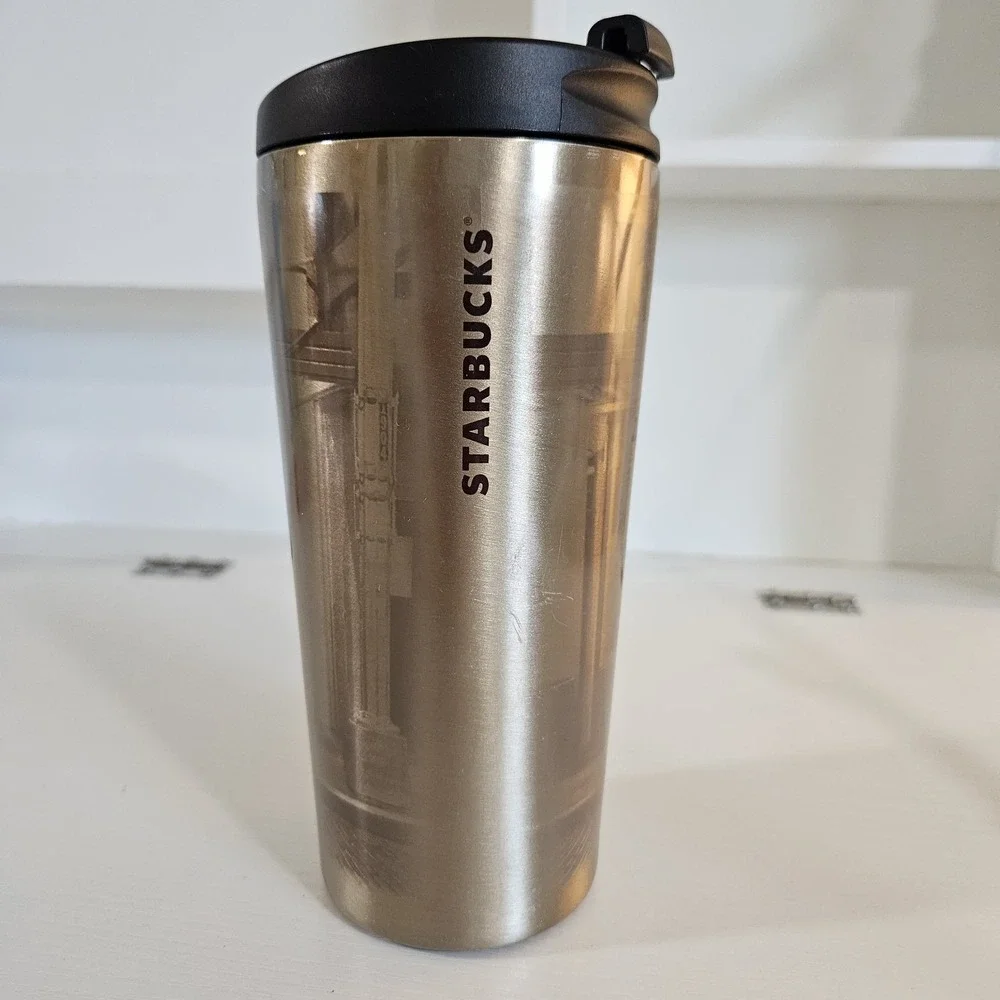 Starbucks 1912 Pike Place Market First Store Stainless Steel Travel Tumbler (16